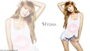 4Minute HYUNA(ヒョナ) 壁紙 画像