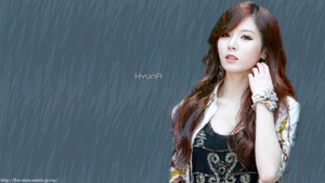 4Minute HYUNA(ヒョナ) 壁紙 画像