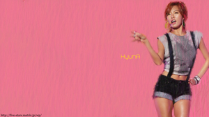 4Minute HYUNA(ヒョナ) 壁紙 画像