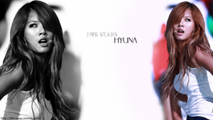 4Minute HYUNA(ヒョナ) 壁紙 画像