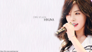 4Minute HYUNA(ヒョナ) 壁紙 画像