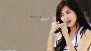4Minute HYUNA(ヒョナ) 壁紙 画像