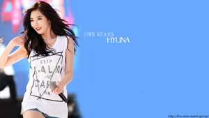 4Minute HYUNA(ヒョナ) 壁紙 画像