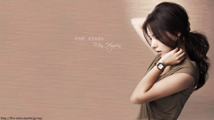 ミン・ヒョリン Min Hyorin 壁紙 画像
